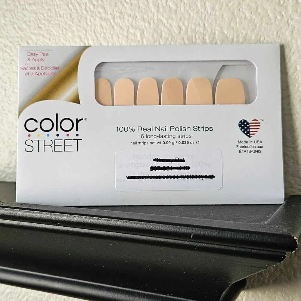 Color Street Havana Honey Nail Strips